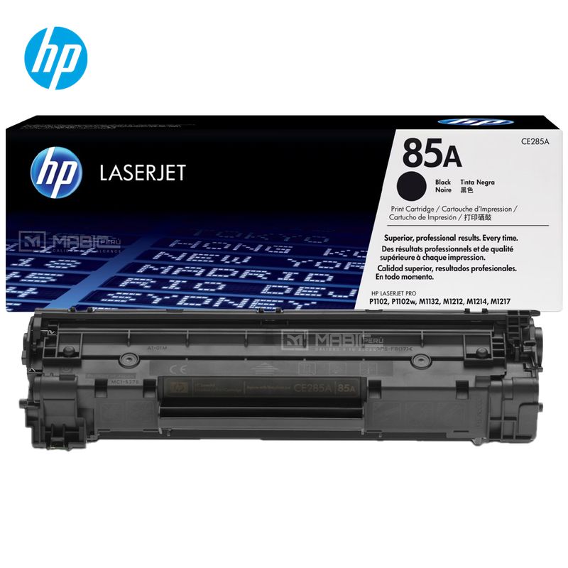 HP - TONER HP 85A NEGRO CE285A LJ P1102 M1212 M1132 ORIGINAL