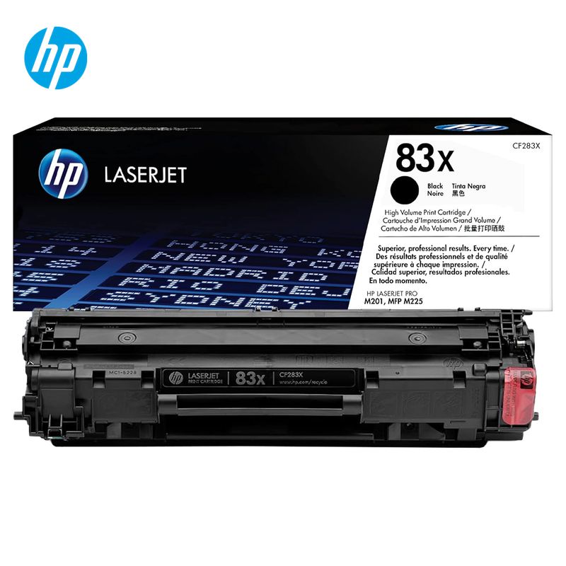 HP - TONER HP 83X NEGRO CF283X LJ M127F M201 M225DW ORIGINAL