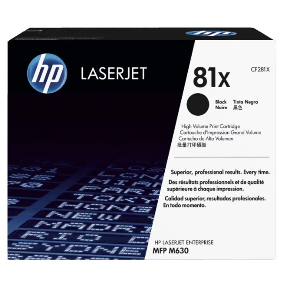 HP - TONER HP 81X NEGRO CF281X LJ MFP M630 ORIGINAL
