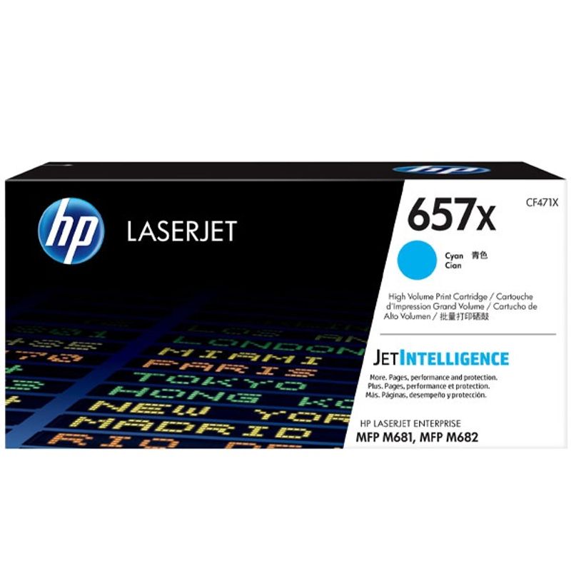 HP - TONER HP 657X CIAN CF471X LJE M681 ORIGINAL