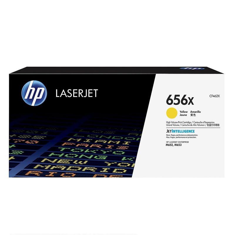 HP - TONER HP 656X AMARILLO CF462X LJE M652 ORIGINAL