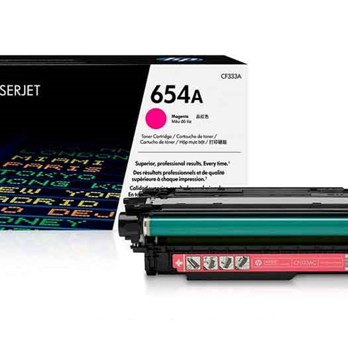 HP - TONER HP 654A MAGENTA CF333A LJE M651 ORIGINAL