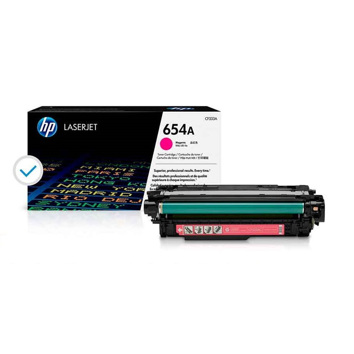 HP - TONER HP 654A MAGENTA CF333A LJE M651 ORIGINAL
