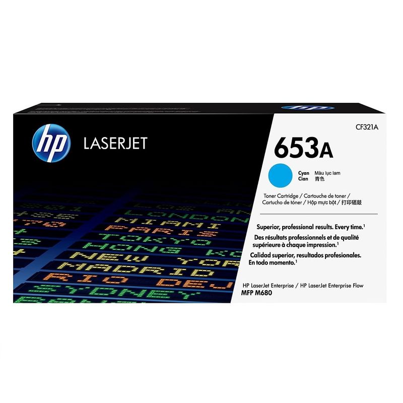 HP - TONER HP 653A CIAN CF321A LJE M680 ORIGINAL