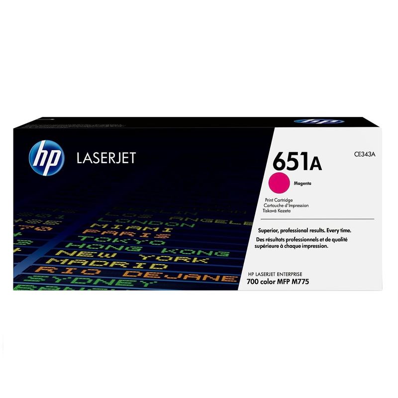 HP - TONER HP 651A MAGENTA CE343A LJE 700 M775 ORIGINAL