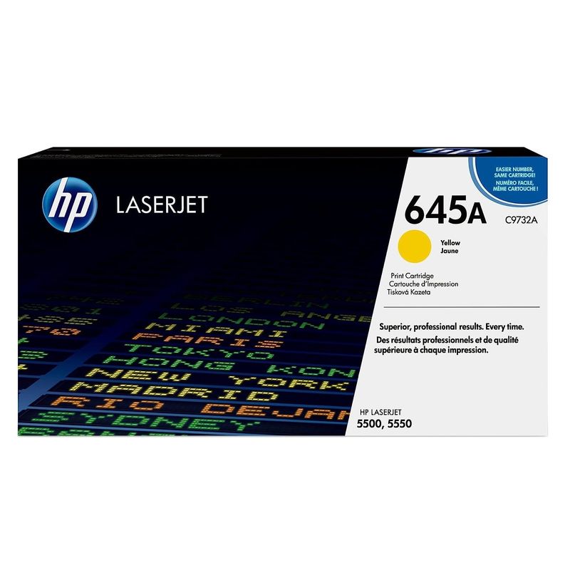 HP - TONER HP 645A AMARILLO C9732A LJ 5500 ORIGINAL