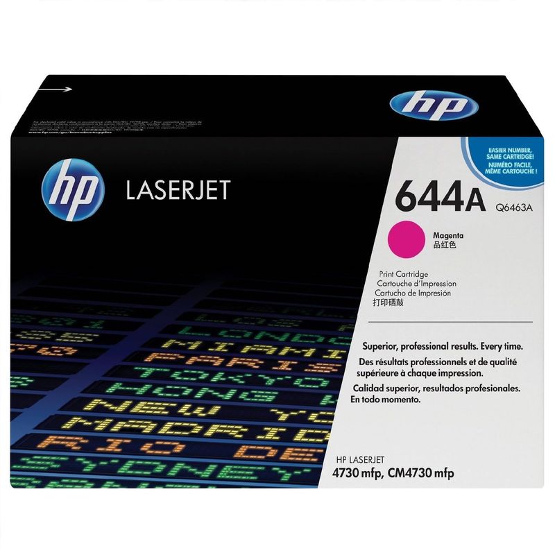 HP - TONER HP 644A MAGENTA Q6463A LJ 4730 ORIGINAL