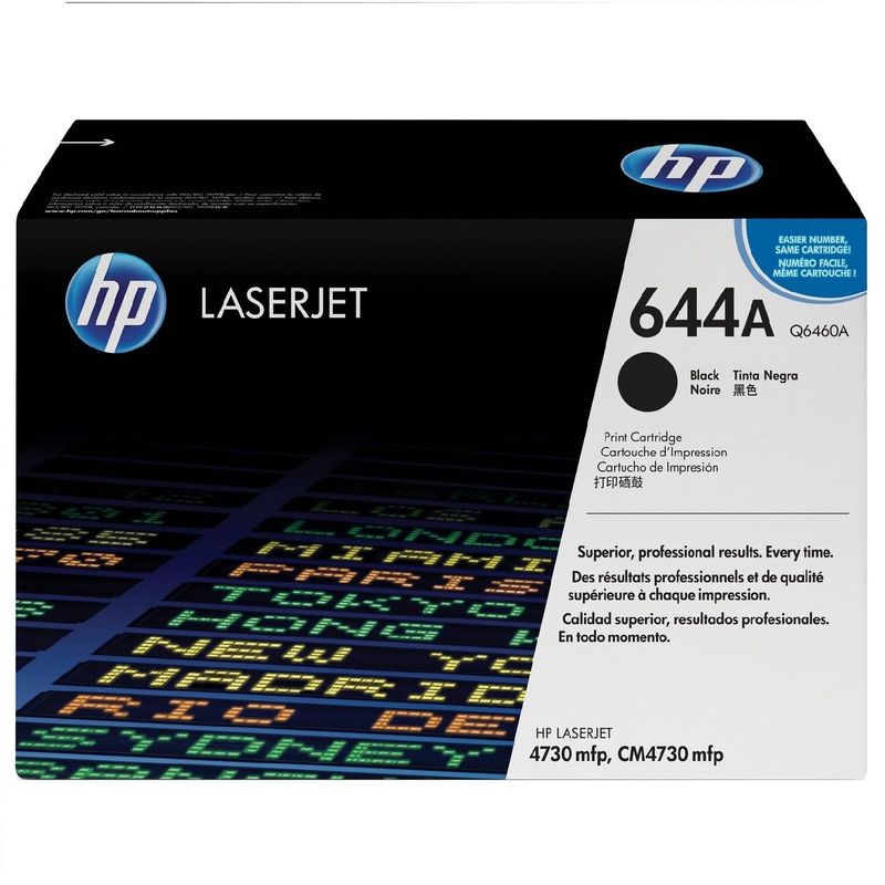 HP - TONER HP 644A NEGRO Q6460A LJ 4730 ORIGINAL