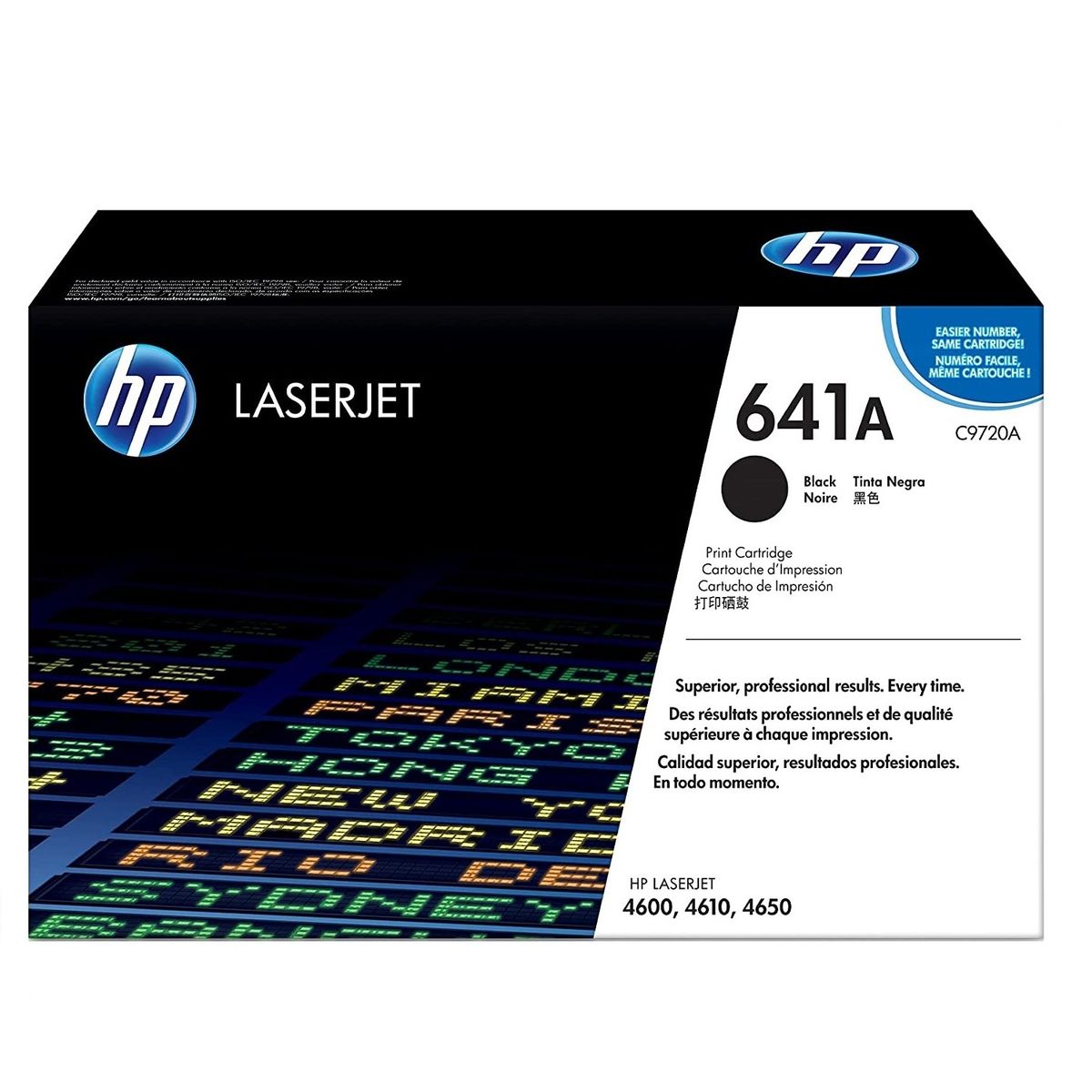 HP - TONER HP 641A NEGRO C9720A LJ 4600 ORIGINAL