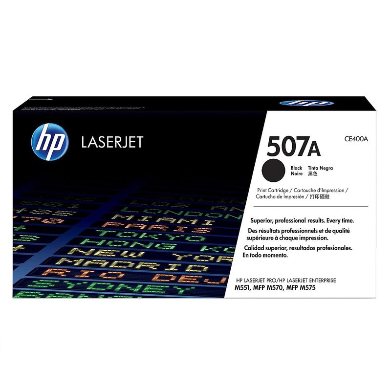 HP - TONER HP 507A NEGRO CE400A LJ M551 ORIGINAL