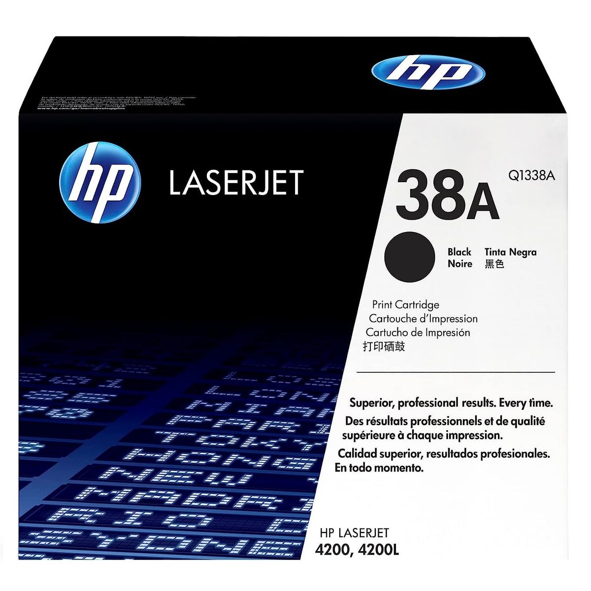 HP - TONER HP 38A NEGRO Q1338A LJ 4200 ORIGINAL