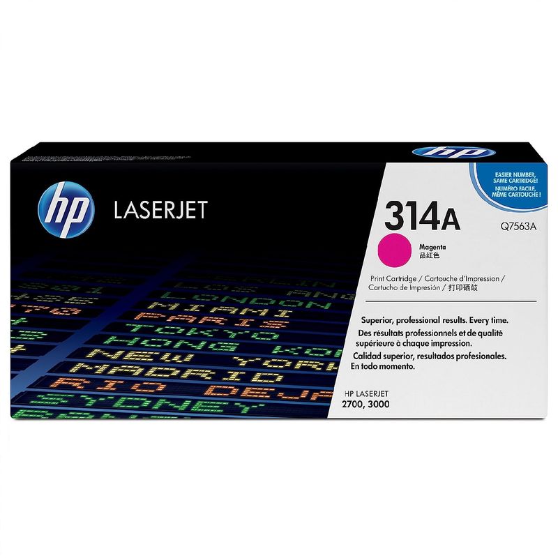 HP - TONER HP 314A MAGENTA Q7563A LJ 3000 ORIGINAL