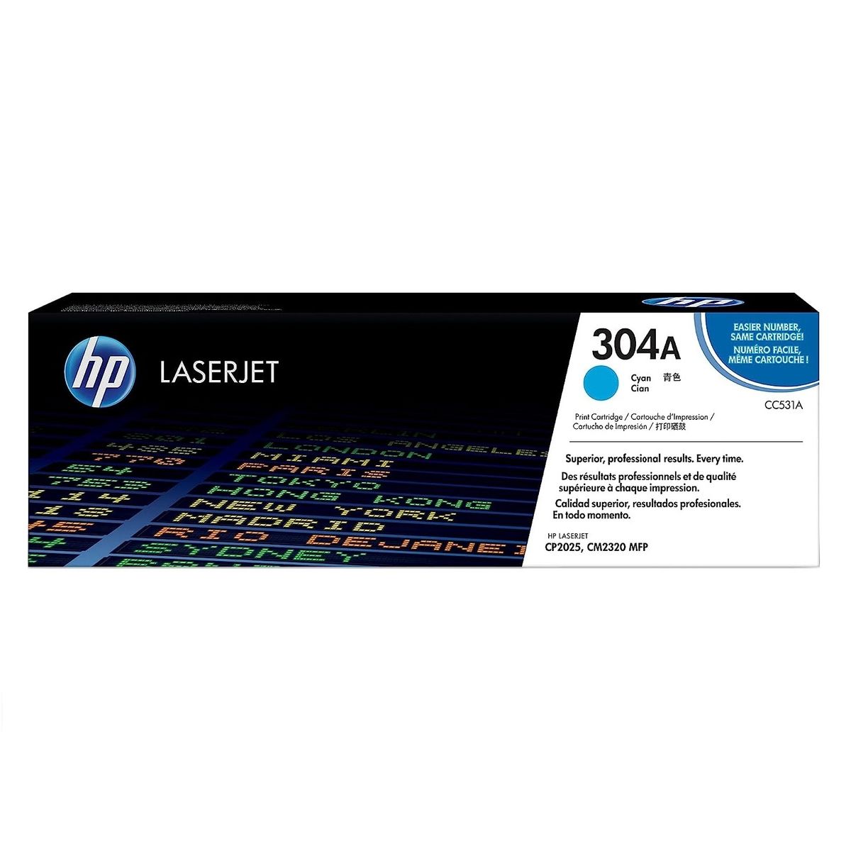 HP - TONER HP 304A CIAN CC531A LJ CP2025 ORIGINAL