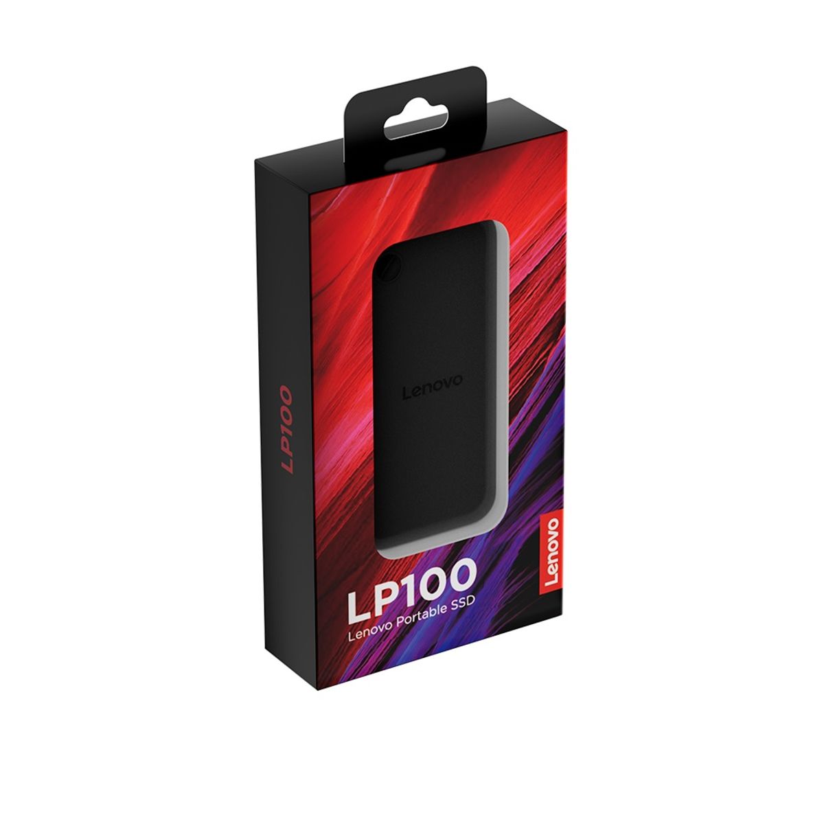 LENOVO - Disco SSD Externo Lenovo LP100 2TB USB Portatil Negro Eclipse