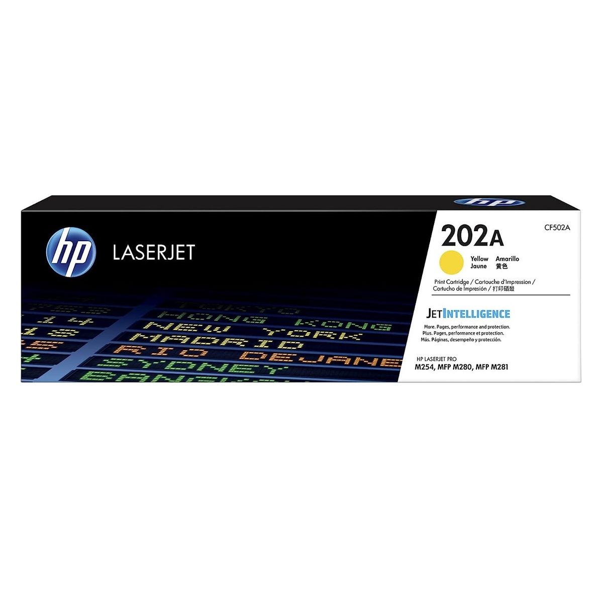 HP - TONER HP 202A AMARILLO CF502A LJP M254 ORIGINAL