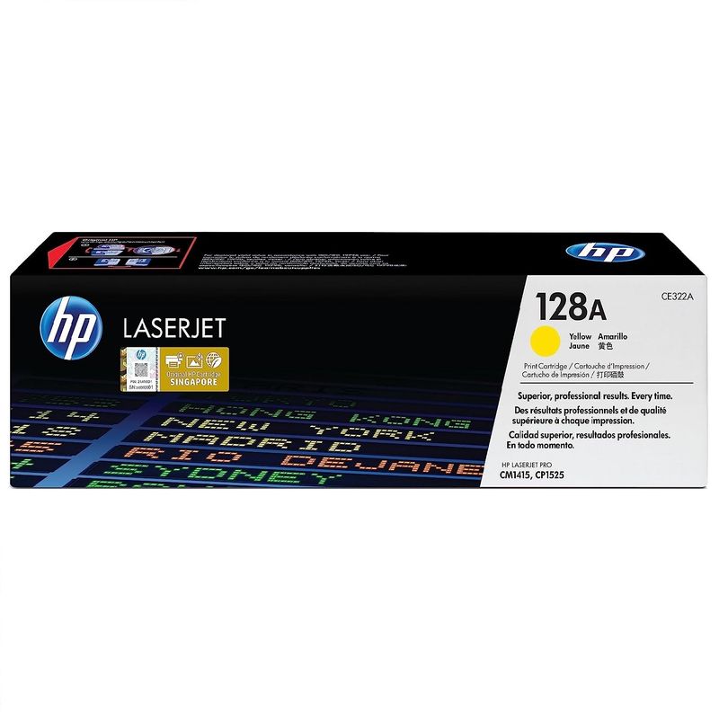 HP - TONER HP 128A AMARILLO CE322A LJ CM1415 ORIGINAL
