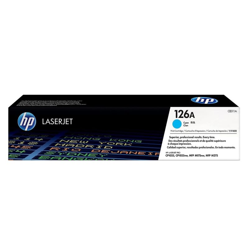 HP - TONER HP 126A CIAN CE311A LJ CP1025 ORIGINAL