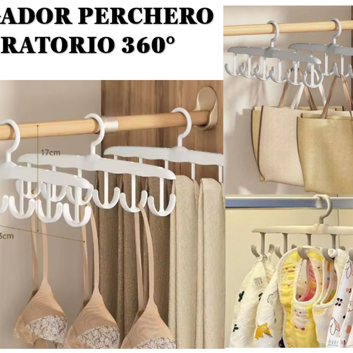 GENERICO - PERCHERO COLGADOR DE ROPA