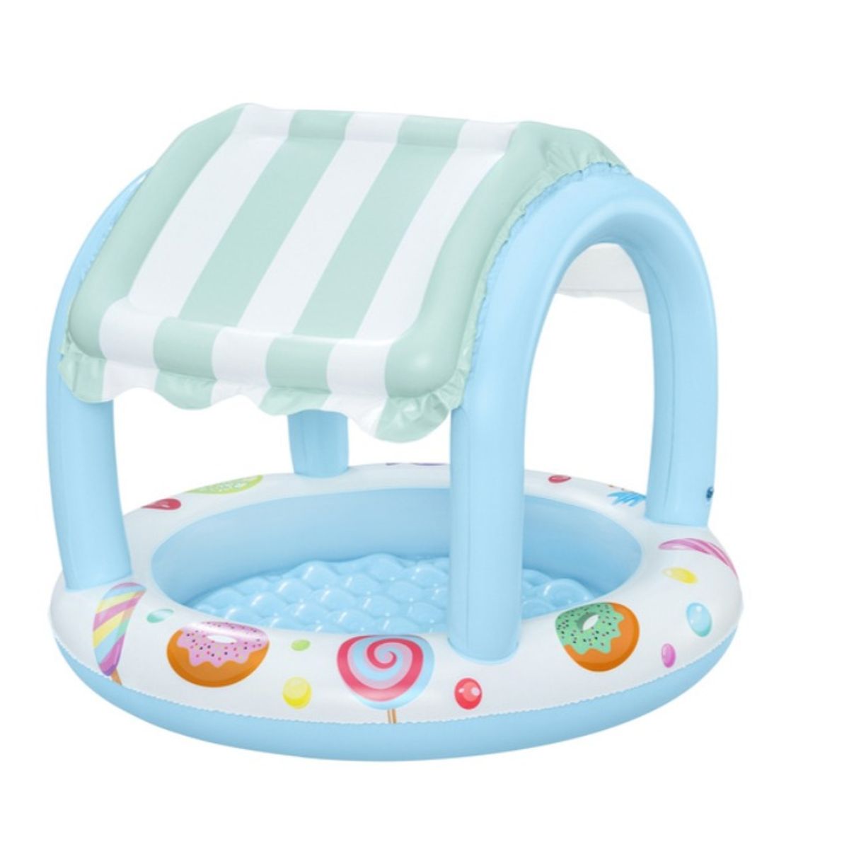 BESTWAY - Piscina inflable para jardín con cubierta Bestway