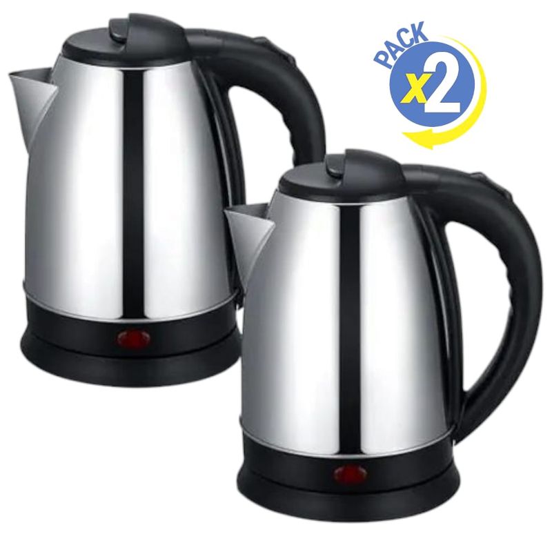 OEM - Combo 2 Hervidores Eléctricos 2L con Apagado y Protección Térmica
