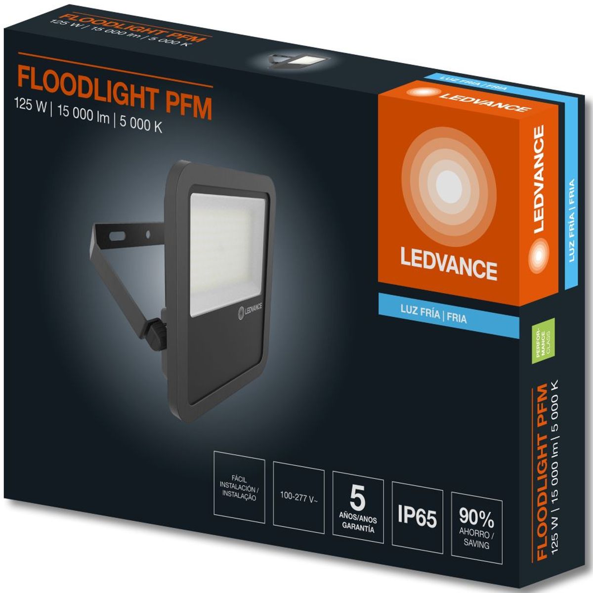 LEDVANCE - Reflector LED PFM 125W 850 15000LM IP65 LEDVANCE