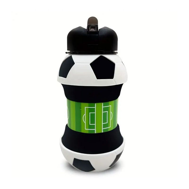 GENERICO - Botella Plegable Balón de Futbol 550ML186OZ