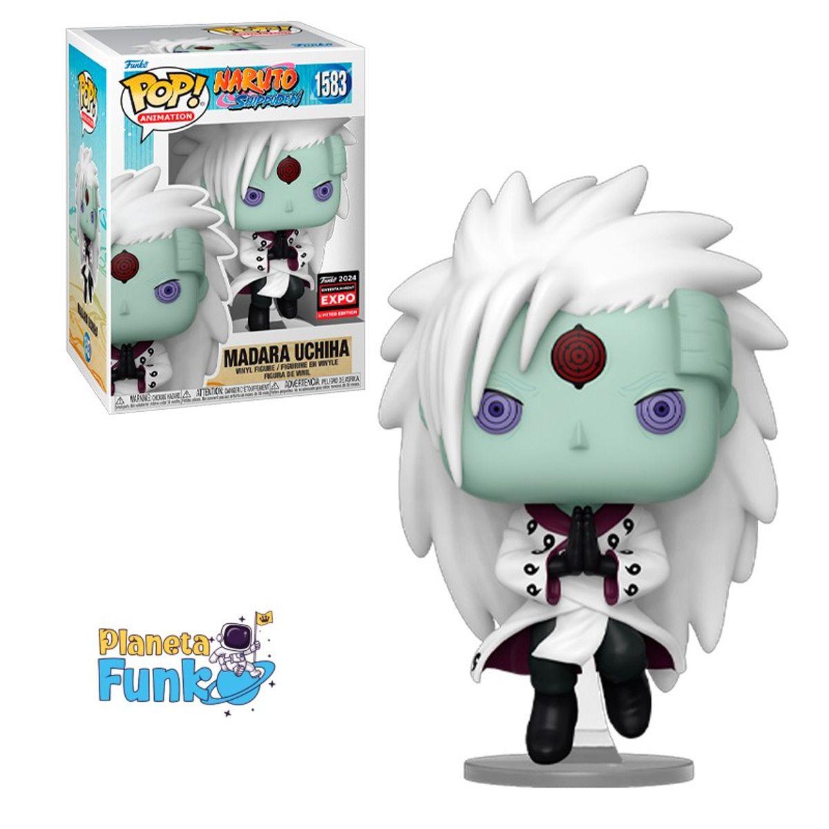 FUNKO - NARUTO MADARA UCHIHA 1583 DE CONVENCION