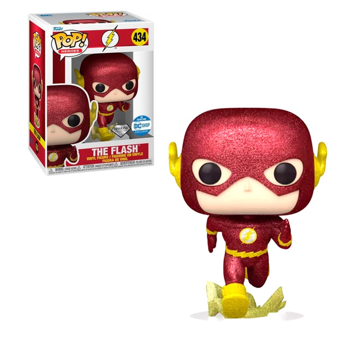 FUNKO - THE FLASH DIAMOND FUNKO POP EXCLUSIVO 434