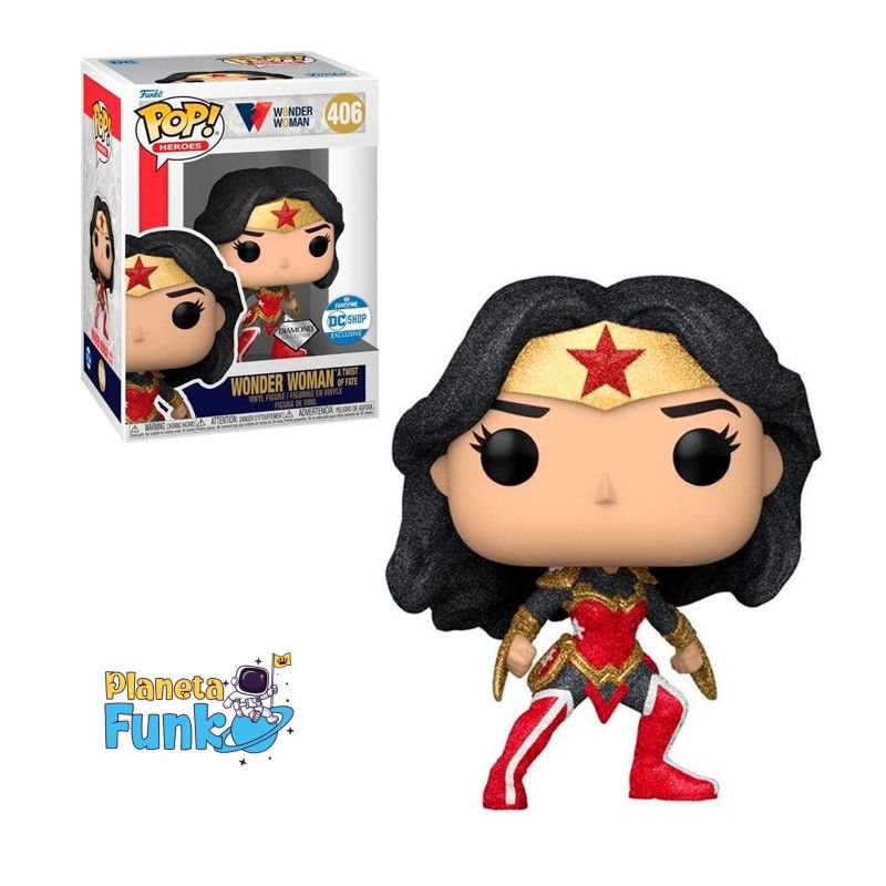 FUNKO - WONDER WOMAN DIAMOND 406 EXCLUSIVO