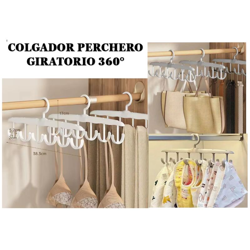 GENERICO - COLGADOR PERCHERO DE ROPA