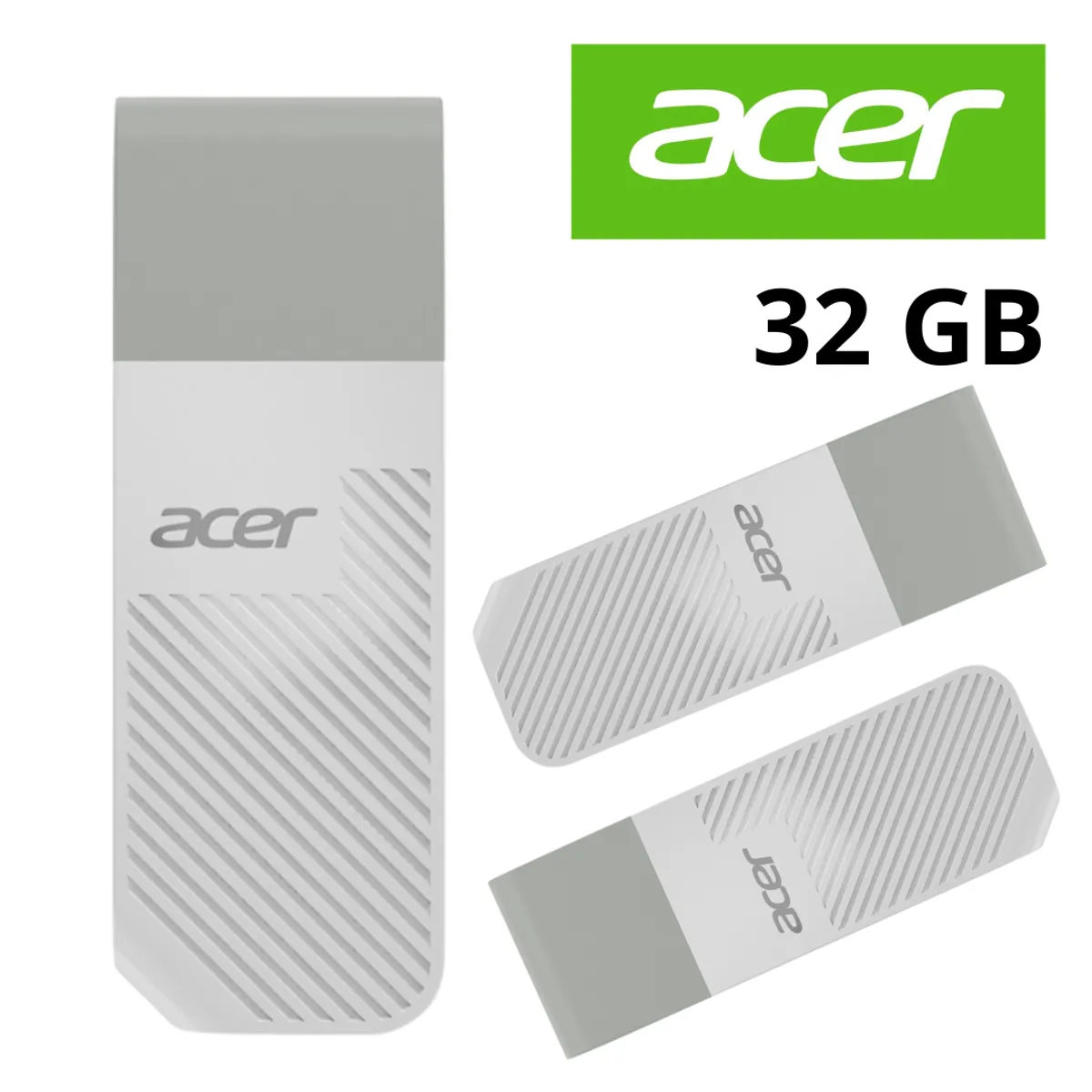 ACER - MEMORIA USB 32GB ACER WHITE ORIGINAL