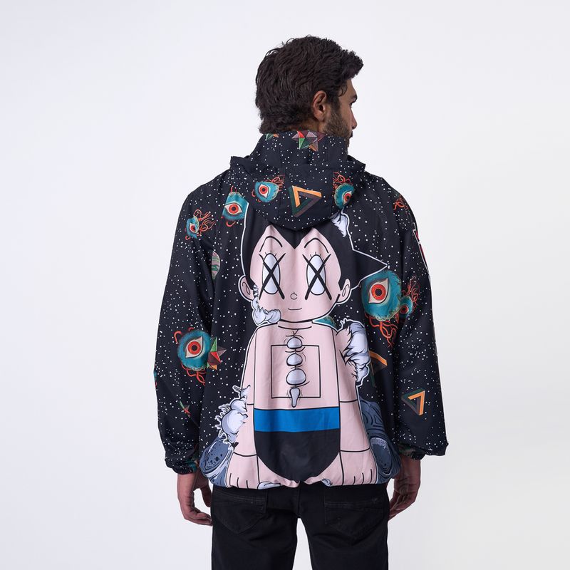 1921 - CASACA CI24/AXTROXZ  N.C NOVAK REPEL - PRINT NEGRO