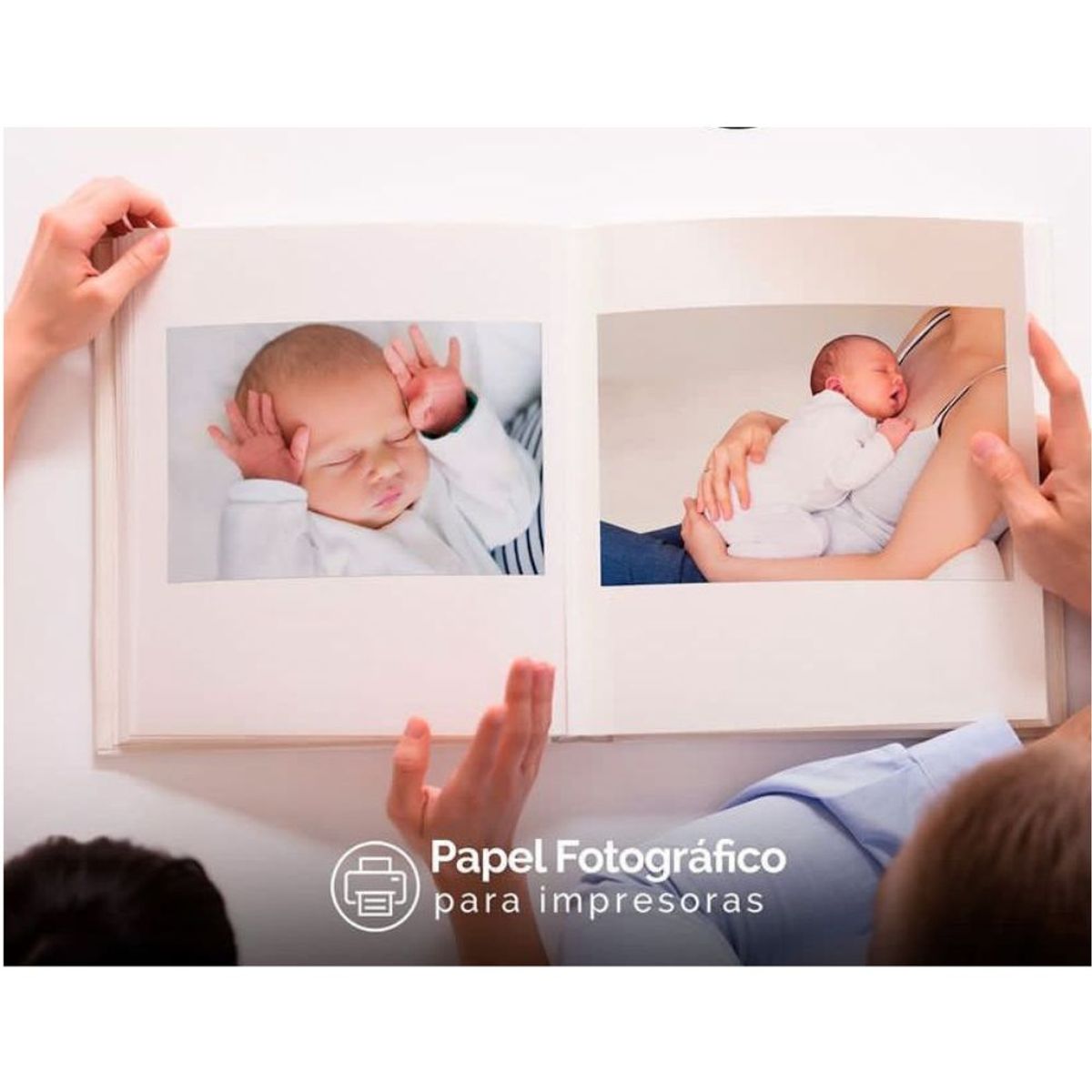OFFICE PAPER - Papel Foto Office Paper Brillante 180g 25 H Jumbo Pack x3