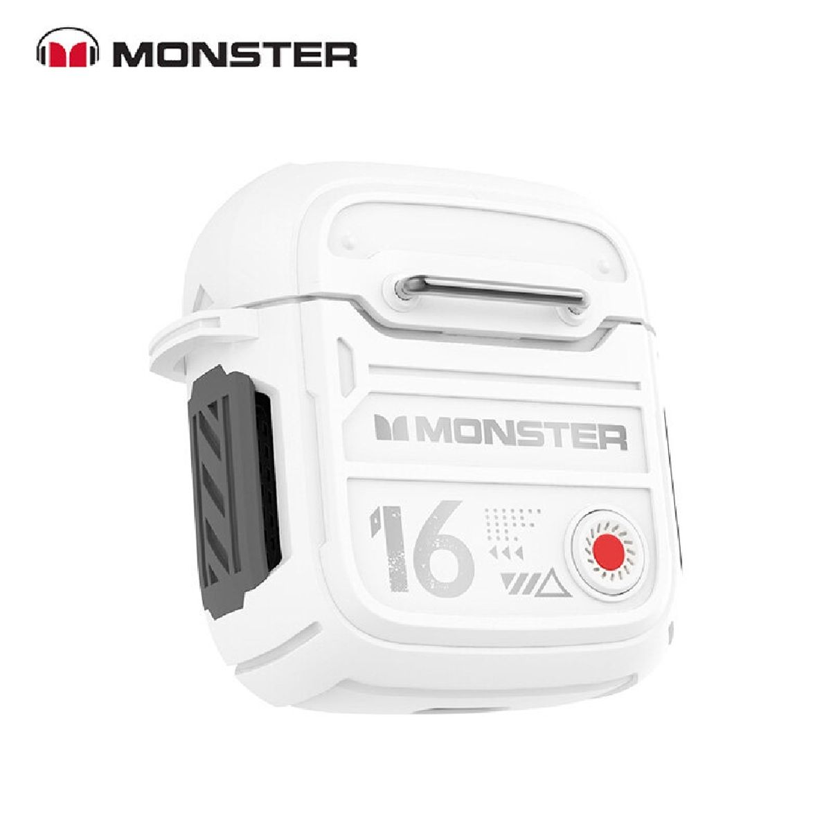MONSTER - Audífonos Bluetooth Gamer Monster XKT16 Blanco