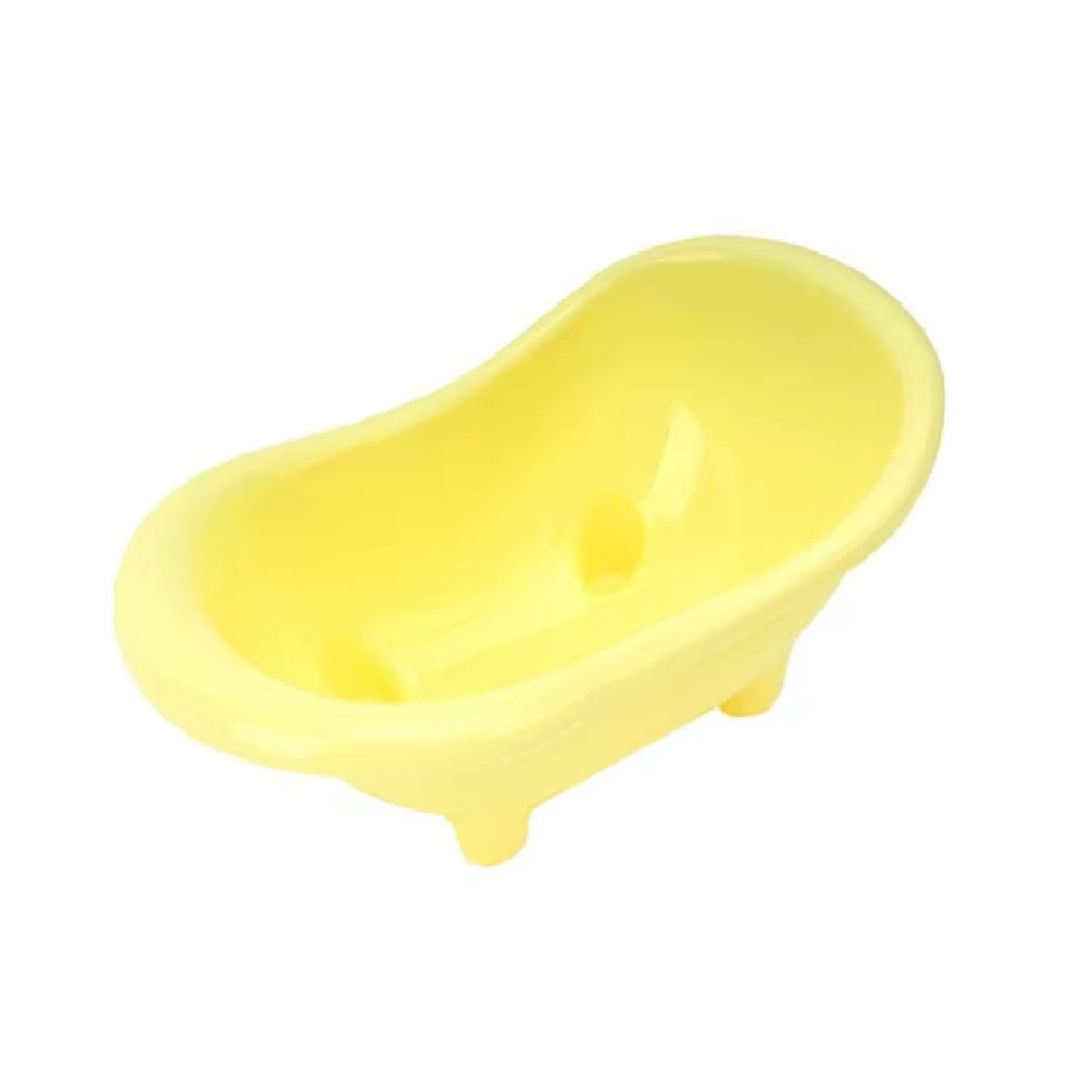 GENERICO - Baño tipo tina para hamsters amarillo