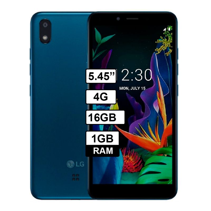 LG - Celular LG K20 - 1GB RAM - 16GB Color Azul