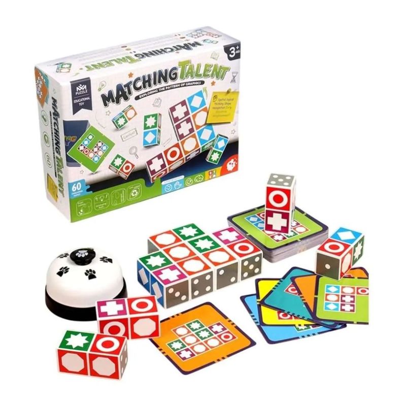 GENERICO - Juego De Logistica Con Bloques De Madera