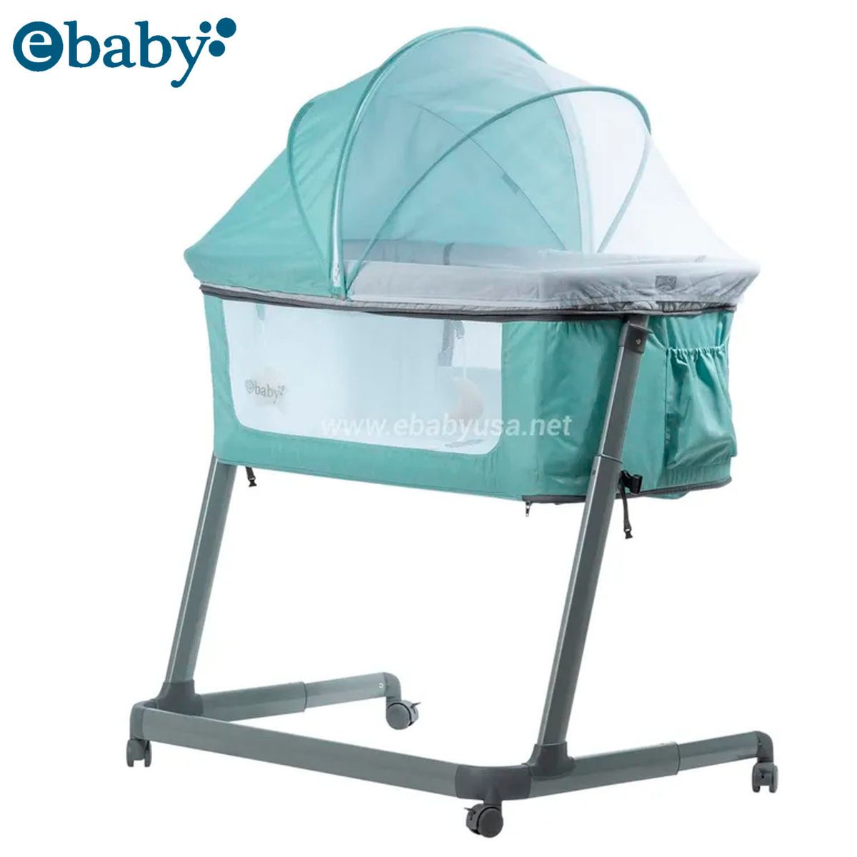 EBABY - Cuna Colecho MARION Verde Ebaby