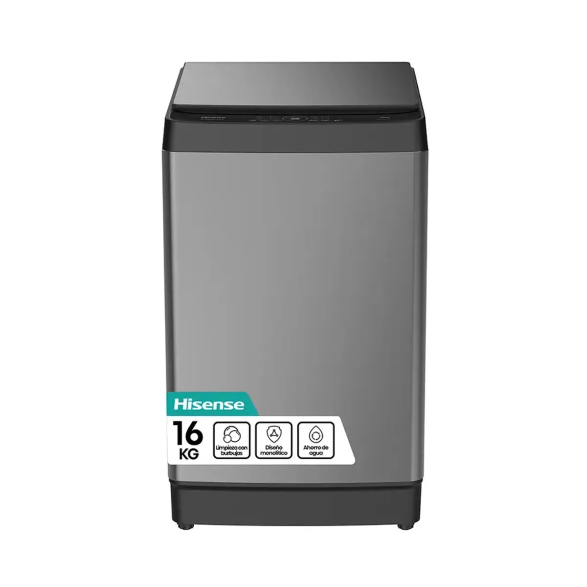 HISENSE - Lavadora Hisense Carga Superior 16KG WT3K1623UT
