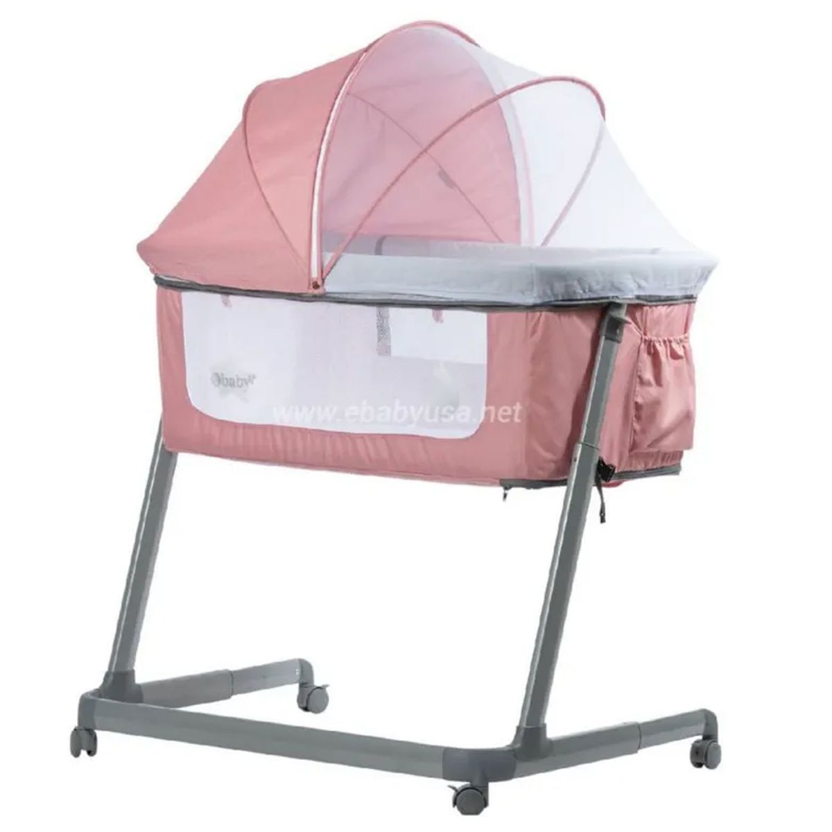 EBABY - Cuna Colecho MARION Rosado Ebaby