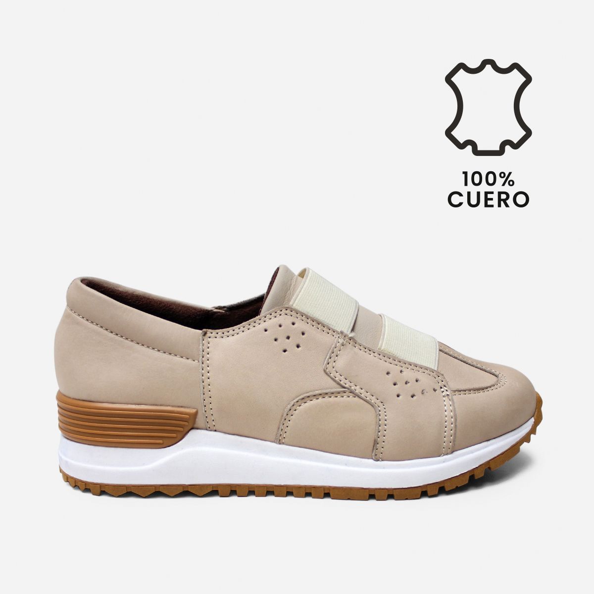 MARIBU - ZAPATILLAS MARIBU PURO CUERO 832