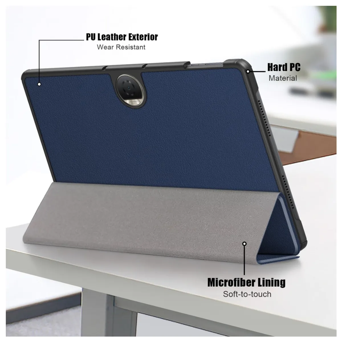 GENERICO - Funda Protector imantado para Honor PAD 9 12. 1" - AZUL