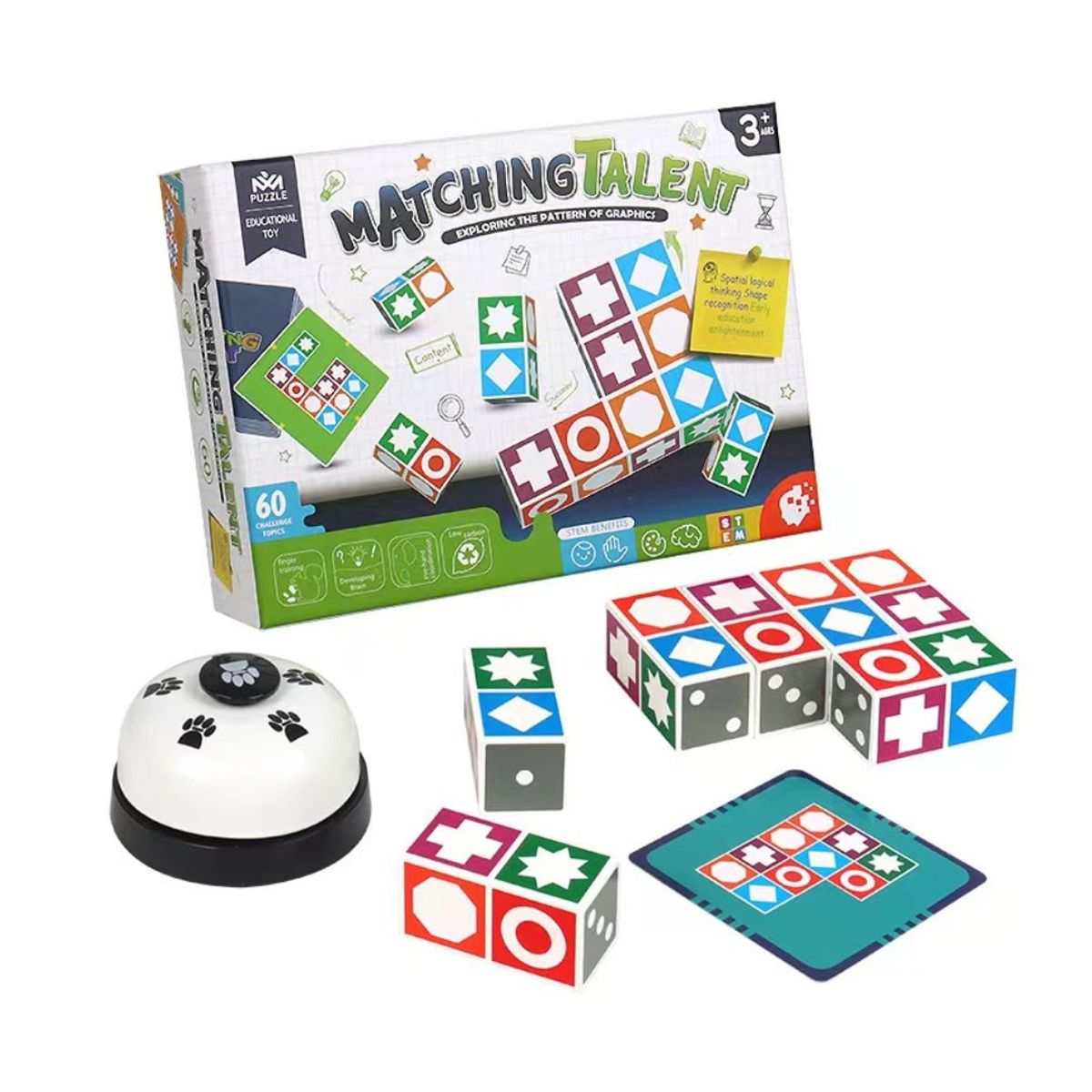 GENERICO - Juego De Logistica Con Bloques De Madera