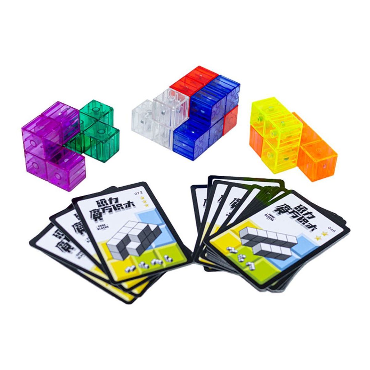 GENERICO - Juego Didáctico Cubo Soma Magnético