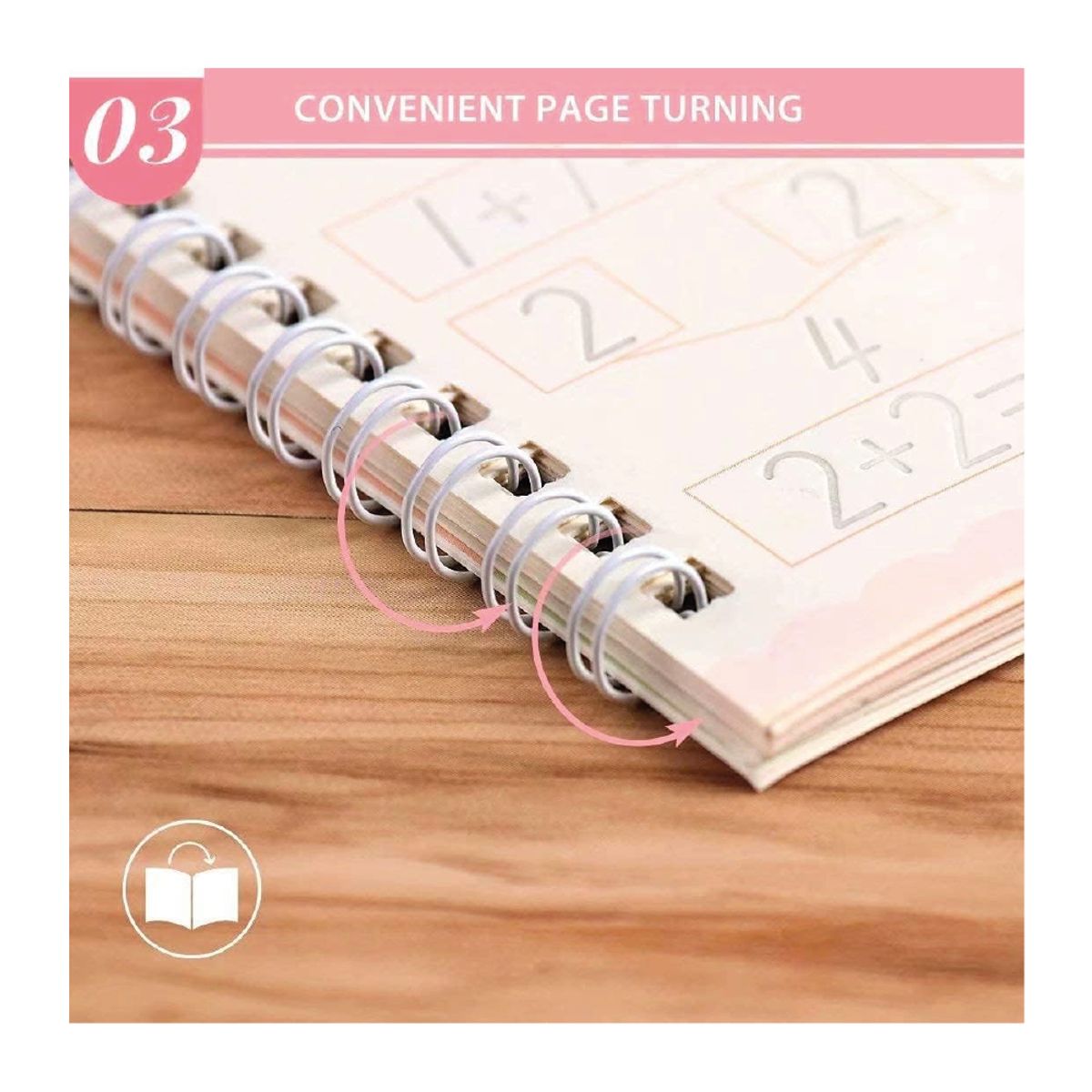 GENERICO - Pack 4 Libros Mágicos Educativos Reutilizables Práctico