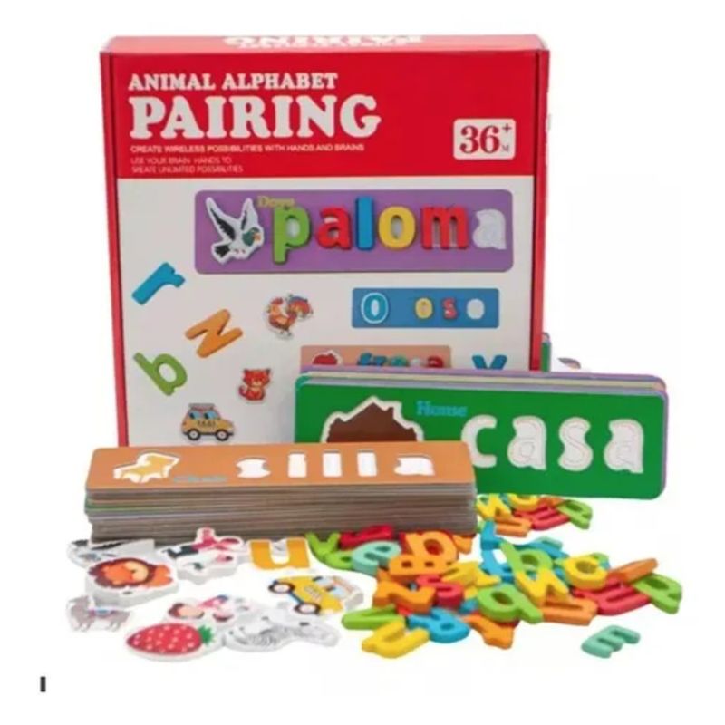 GENERICO - JUEGOS DIDACTICOS - Deletreo montesori