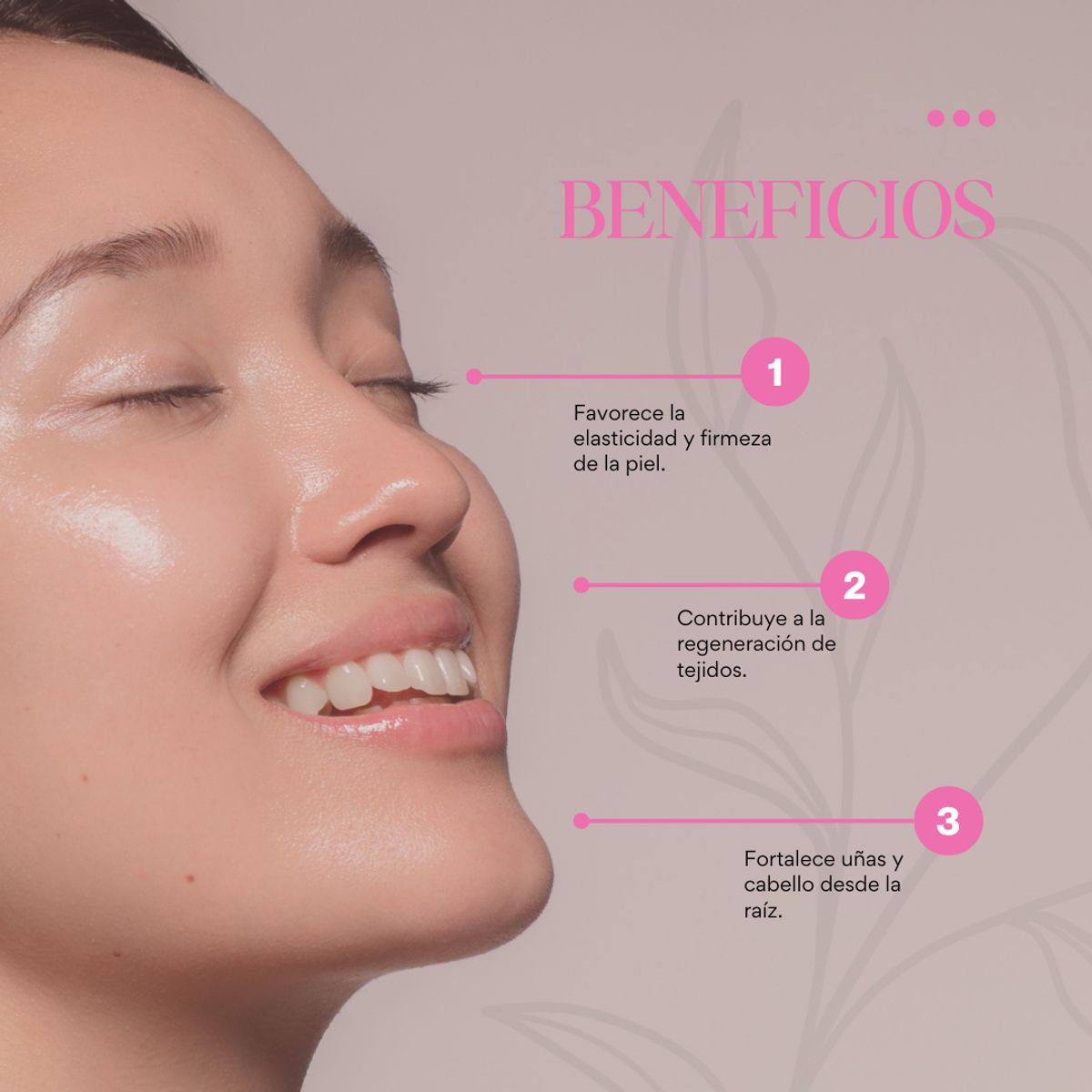 DINOA - Colágeno Hidrolizado con Fresa de 300g Dinoa- Piel- Cabello- Uñas