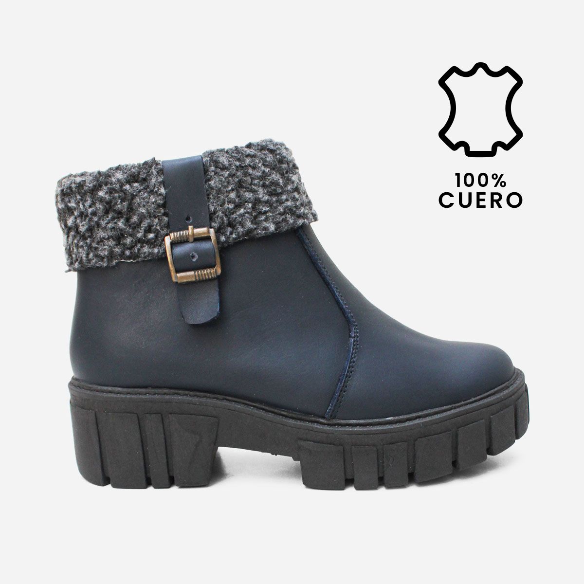 MARIBU - BOTIN PURO CUERO 866