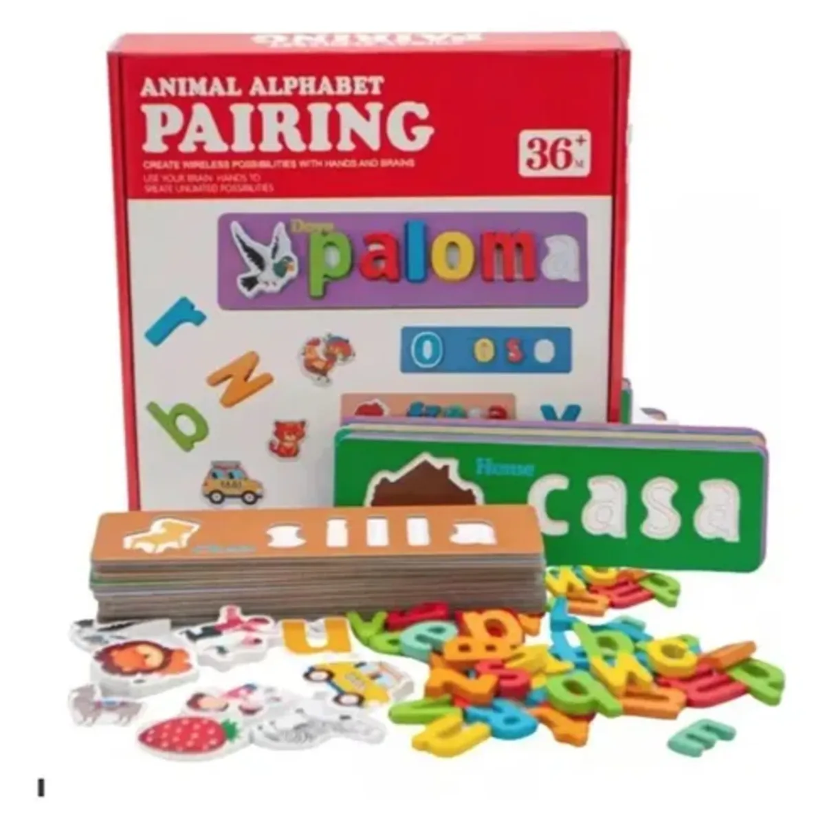 GENERICO - JUEGOS DIDACTICOS - Deletreo montesori