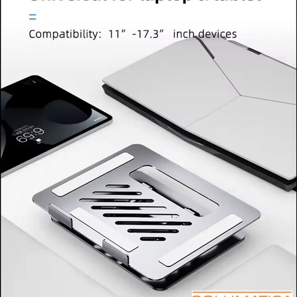 OEM - Soporte Para Laptop Giratoria 360° - Premium - Hasta 17 Pulg